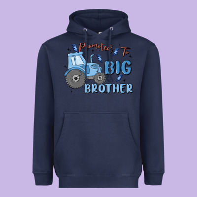 Promoted To Big Brother Heavyweight Hoodie Designed By Maliassmallbusiness