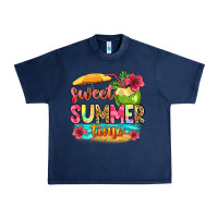 Navy sweet summer time Urban Heavy Tee - Zillion Design Studio