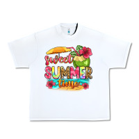 White sweet summer time Urban Heavy Tee - Zillion Design Studio