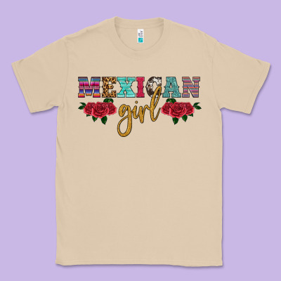 Mexican Girl Classic Tee Designed By Hra Design Shop