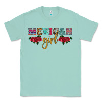 Seafoam mexican girl Classic Tee - HRA Design Shop