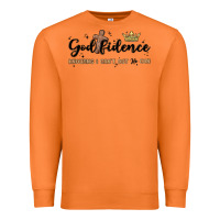 Carrot godfidence Premium Sweatshirt - MaliasSmallBusiness