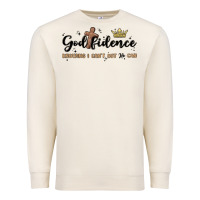 Sandshell godfidence Premium Sweatshirt - MaliasSmallBusiness