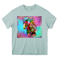 Arona Colorful Unicorn Horse Heavy Core Tee - LillyAllenDesigns