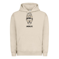 Pigment French Oak Daisy Mom Skull Urban Hoodie - Bettercallsaul
