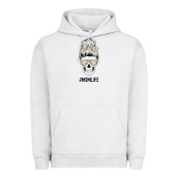 Pigment Lunar Rock Daisy Mom Skull Urban Hoodie - Bettercallsaul
