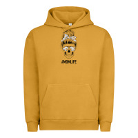 Pigment Peanut Butter Daisy Mom Skull Urban Hoodie - Bettercallsaul
