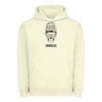 Daisy Mom Skull Urban Hoodie | Teevron