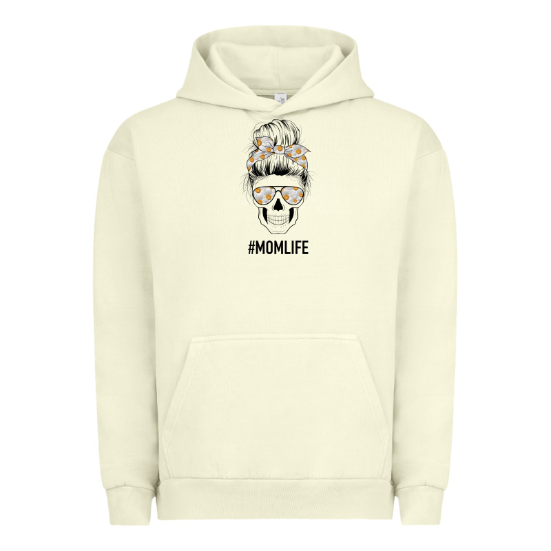 Daisy Mom Skull Urban Hoodie by Bettercallsaul | Teevron