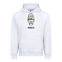 White Daisy Mom Skull Urban Hoodie - Bettercallsaul