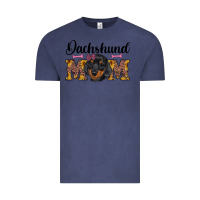 Vintage Denim western dachshund mom Vintage Tee - RanaPortraitStore