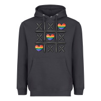 Smoke pride tic tac toe Heavyweight Hoodie - MaliasSmallBusiness