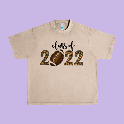 Closs Of 2022 American Football Urban Heavy Tee Designed By Ranaportraitstore