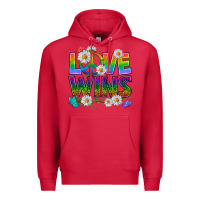 Cardinal Pride LGBTQ+ Love Wins Premium Hoodie - BundleAndBundleShop