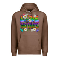 Chestnut Pride LGBTQ+ Love Wins Premium Hoodie - BundleAndBundleShop