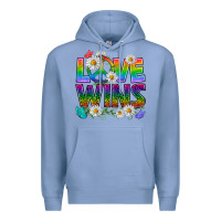Colony Blue Pride LGBTQ+ Love Wins Premium Hoodie - BundleAndBundleShop
