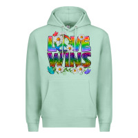 Seafoam Pride LGBTQ+ Love Wins Premium Hoodie - BundleAndBundleShop