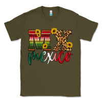 Army Green mexico Classic Tee - HRA Design Shop