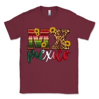 Burgundy mexico Classic Tee - HRA Design Shop