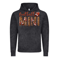 Vintage Black football mini with leopard Vintage Hoodie - texasbilliewilder