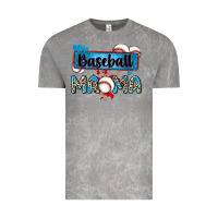 Cloud Rock baseball mama with leopard Vintage Tee - Zillion Design Studio