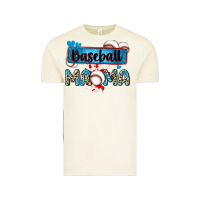 Vintage Arctic baseball mama with leopard Vintage Tee - Zillion Design Studio