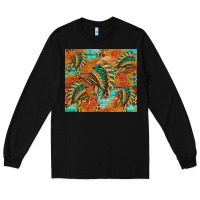 Black indian headdress pattern tumbler Long Sleeve Tee - HRA Design Shop