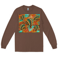 Chestnut indian headdress pattern tumbler Long Sleeve Tee - HRA Design Shop