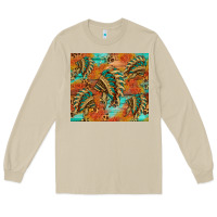 Mushroom indian headdress pattern tumbler Long Sleeve Tee - HRA Design Shop