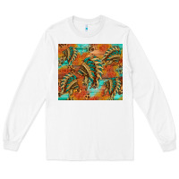 White indian headdress pattern tumbler Long Sleeve Tee - HRA Design Shop