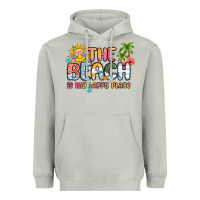 Moon Dust the beach is my happy place Heavyweight Hoodie - MaliasSmallBusiness