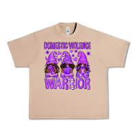 Burro Domestic Violence Warrior Afro Gnomes Urban Heavy Tee - texasbilliewilder