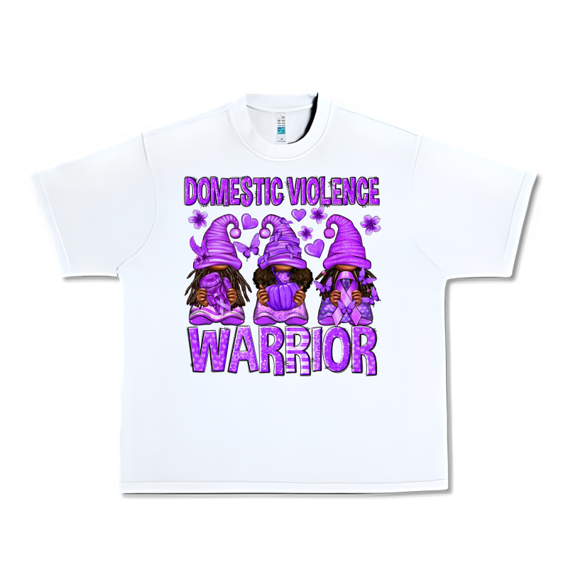 Domestic Violence Warrior Afro Gnomes Urban Heavy Tee by texasbilliewilder | Teevron