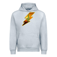 Heather Grey Cactus Sunset Lightning Urban Hoodie - Bettercallsaul