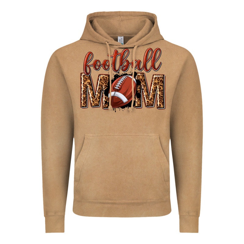 Football Mom Vintage Hoodie by texasbilliewilder | Teevron