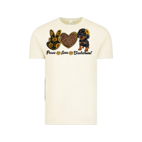 Vintage Arctic peace love dachshund Vintage Tee - RanaPortraitStore