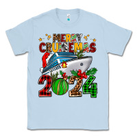 Dusty Blue merry cruisemas 2024 Classic Tee - AdoDesignShop