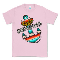 Bubblegum Pink anchored Classic Tee - CowhideDigitalArt