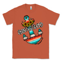 Copper anchored Classic Tee - CowhideDigitalArt