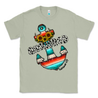 Matcha anchored Classic Tee - CowhideDigitalArt