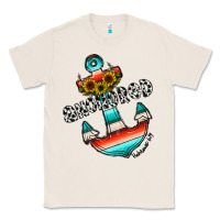 Natural anchored Classic Tee - CowhideDigitalArt
