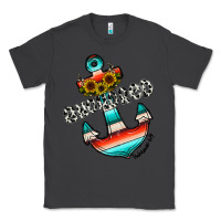 Smoke anchored Classic Tee - CowhideDigitalArt