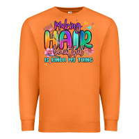 Carrot making hair beautiful is kinda my thing Premium Sweatshirt - MaliasSmallBusiness