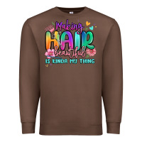 Chestnut making hair beautiful is kinda my thing Premium Sweatshirt - MaliasSmallBusiness