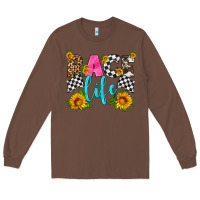 Chestnut race life Long Sleeve Tee - HRA Design Shop