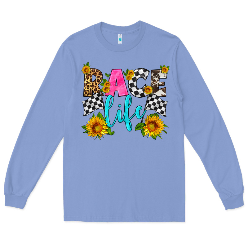 Race Life Long Sleeve Tee by HRA Design Shop | Teevron
