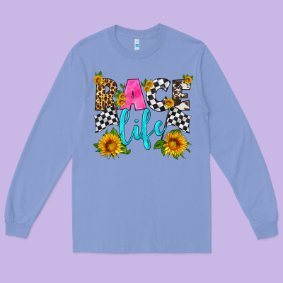 Race Life Long Sleeve Tee Designed By Hra Design Shop