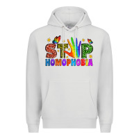 Western Stop Homophobia Premium Hoodie | Teevron