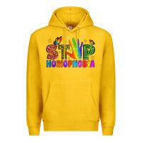 Lemon Western Stop Homophobia Premium Hoodie - BundleAndBundleShop