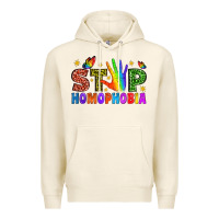Tofu Western Stop Homophobia Premium Hoodie - BundleAndBundleShop